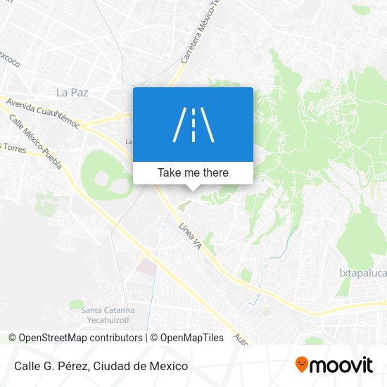 Calle G. Pérez map