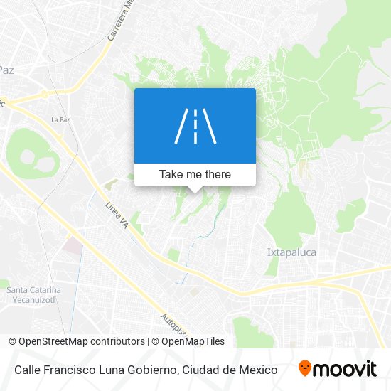 Calle Francisco Luna Gobierno map