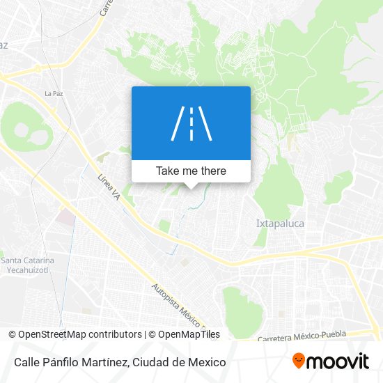 Calle Pánfilo Martínez map