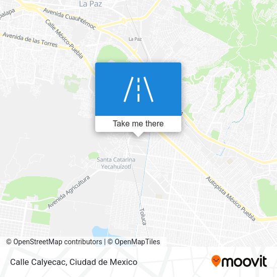 Calle Calyecac map
