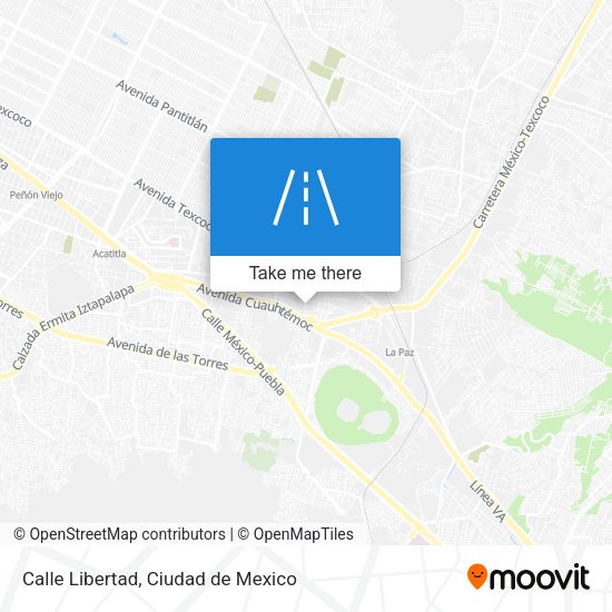 Mapa de Calle Libertad