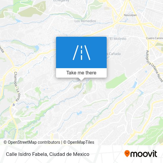 Calle Isidro Fabela map