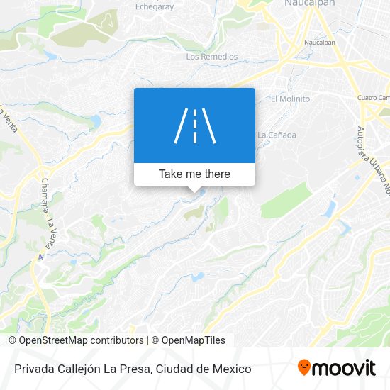 Mapa de Privada Callejón La Presa