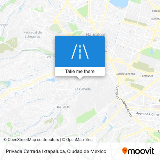 Mapa de Privada Cerrada Ixtapaluca