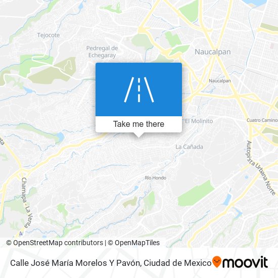 Calle José María Morelos Y Pavón map