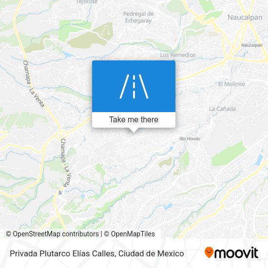 Privada Plutarco Elías Calles map