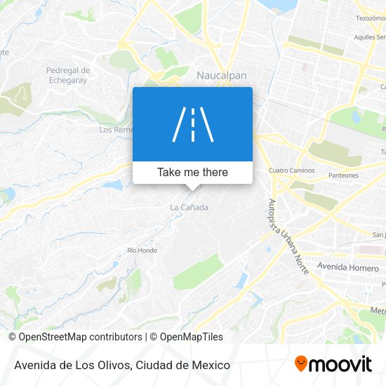 Mapa de Avenida de Los Olivos