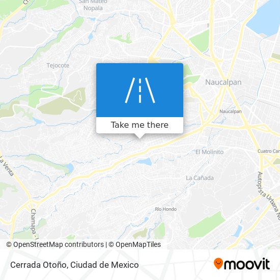 Mapa de Cerrada Otoño