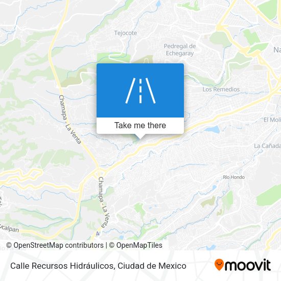 Calle Recursos Hidráulicos map