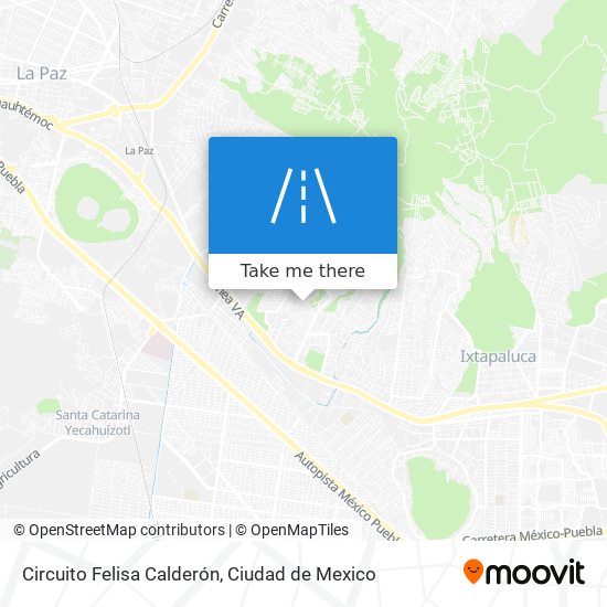 Circuito Felisa Calderón map
