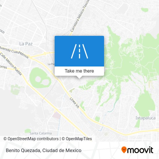 Benito Quezada map