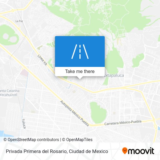 Privada Primera del Rosario map