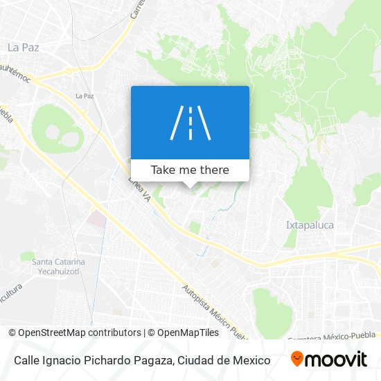 Mapa de Calle Ignacio Pichardo Pagaza