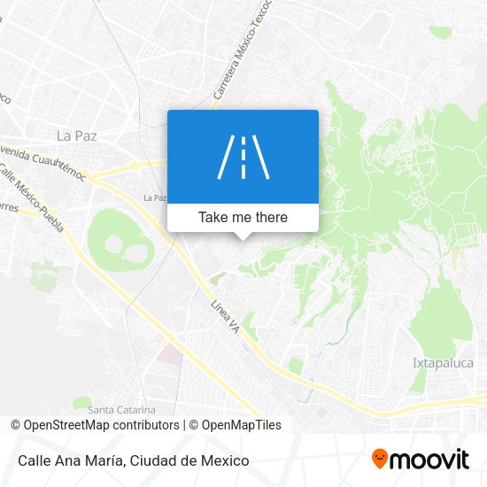 Calle Ana María map