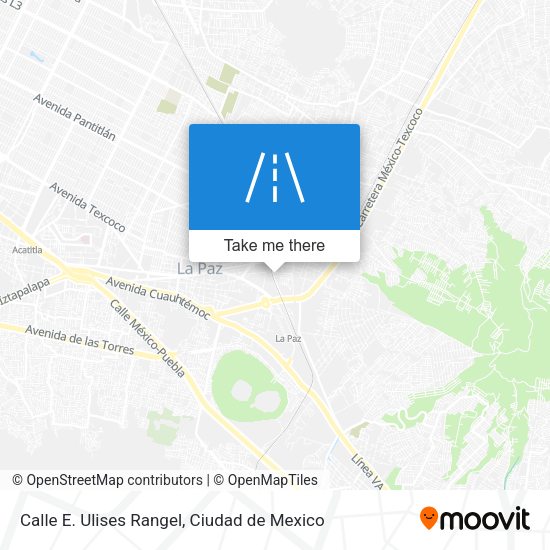 Calle E. Ulises Rangel map