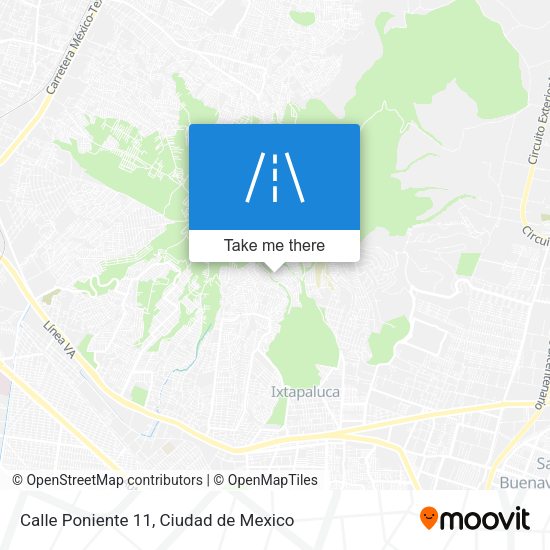 Calle Poniente 11 map