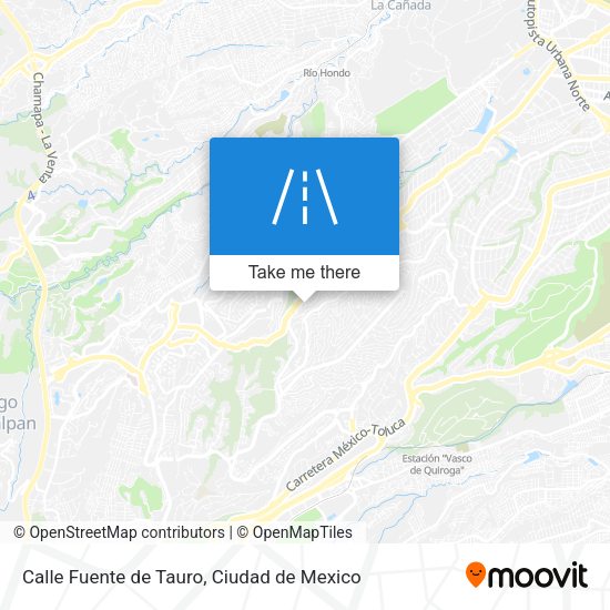 Calle Fuente de Tauro map