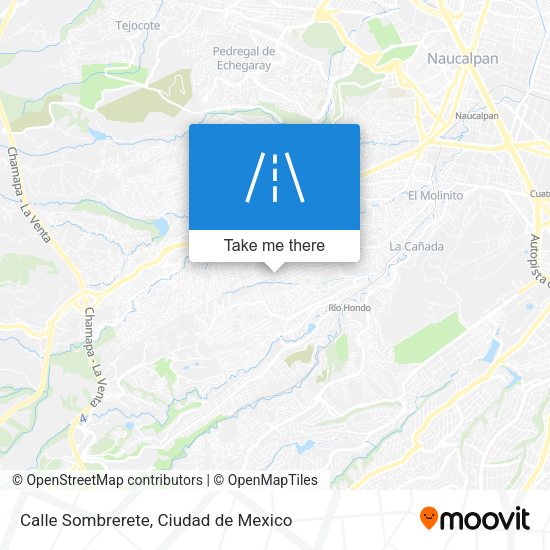 Calle Sombrerete map