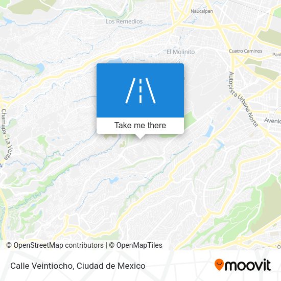 Calle Veintiocho map