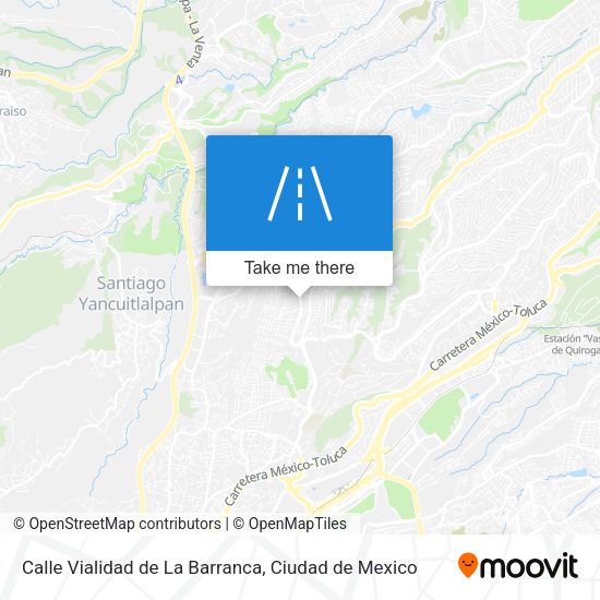 Calle Vialidad de La Barranca map