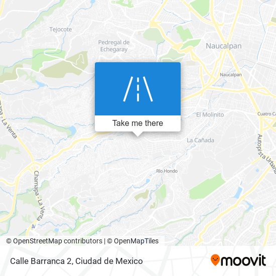 Calle Barranca 2 map