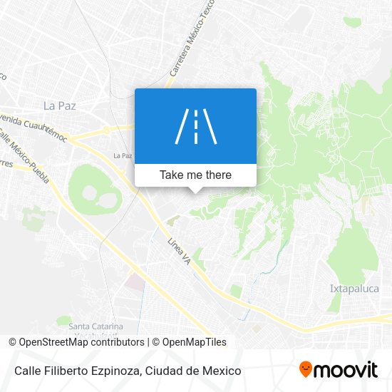 Calle Filiberto Ezpinoza map