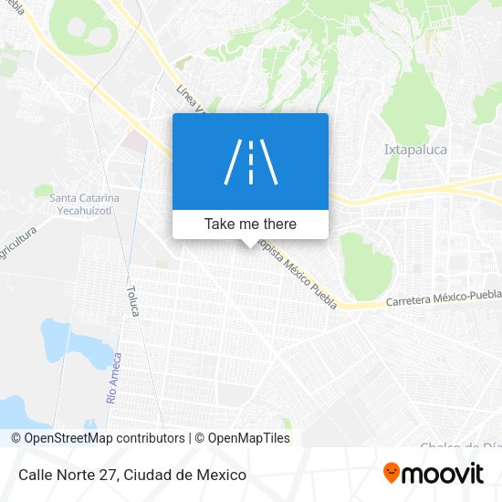 Calle Norte 27 map