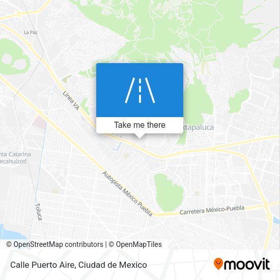 Calle Puerto Aire map