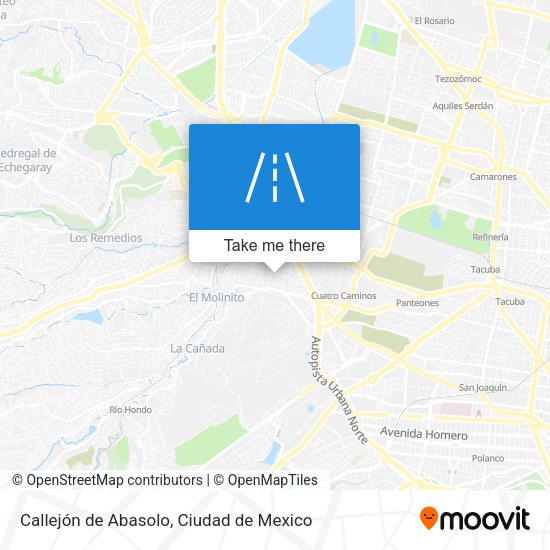 Mapa de Callejón de Abasolo