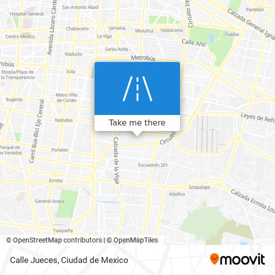 Calle Jueces map