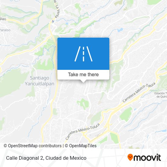 Calle Diagonal 2 map