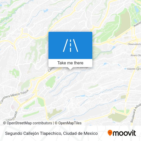 Mapa de Segundo Callejón Tlapechico