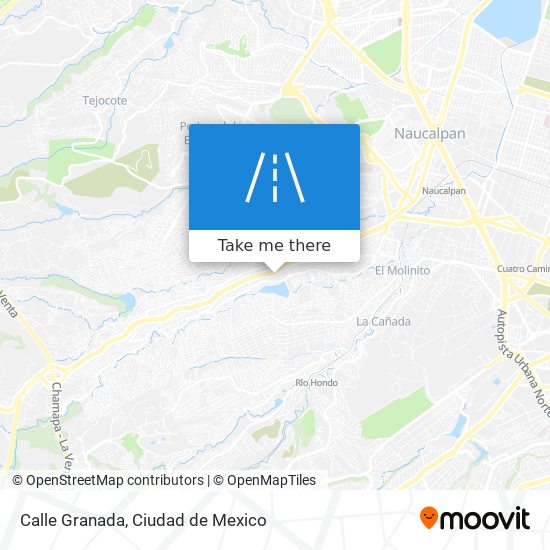 Calle Granada map