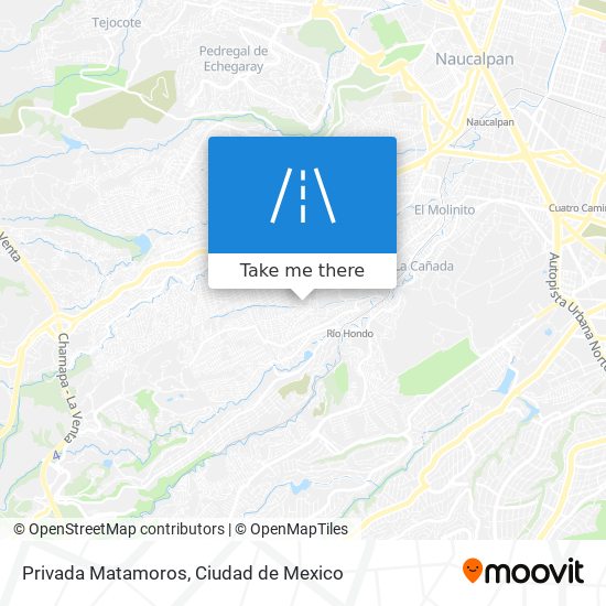 Privada Matamoros map