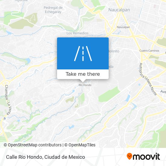 Calle Río Hondo map