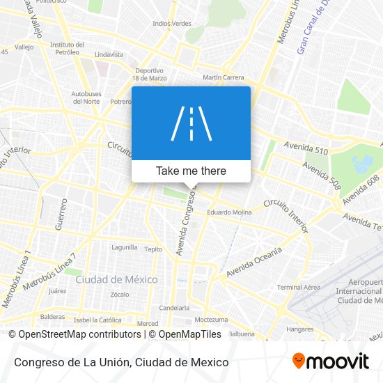 Mapa de Congreso de La Unión