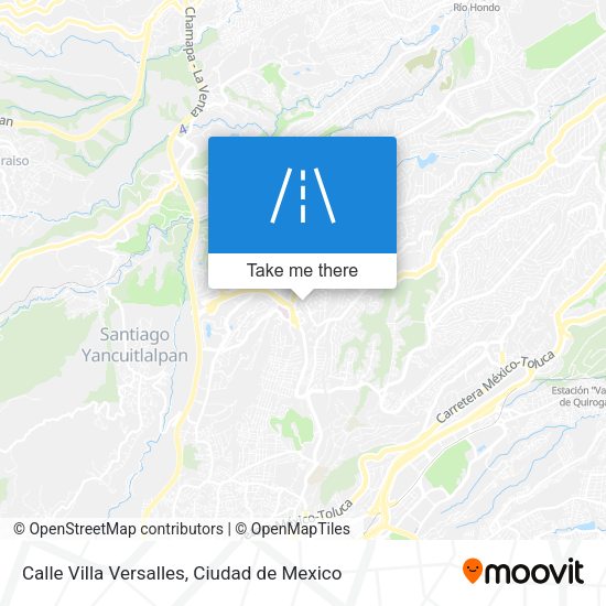 Mapa de Calle Villa Versalles