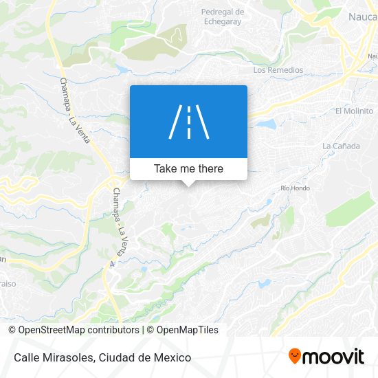 Calle Mirasoles map