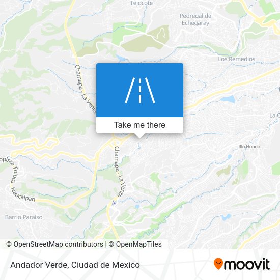 Andador Verde map