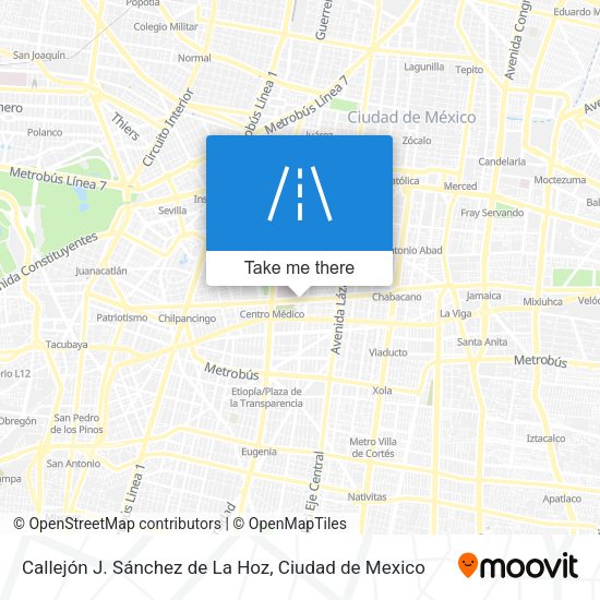 Callejón J. Sánchez de La Hoz map