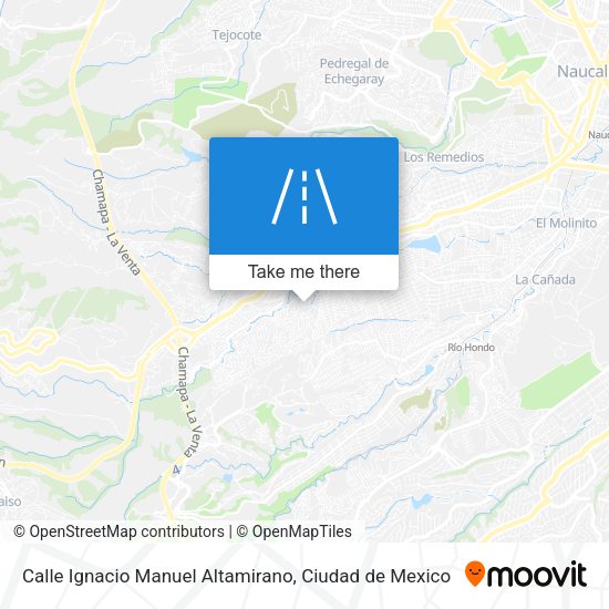 Mapa de Calle Ignacio Manuel Altamirano
