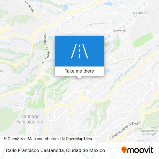 Calle Francisco Castañeda map