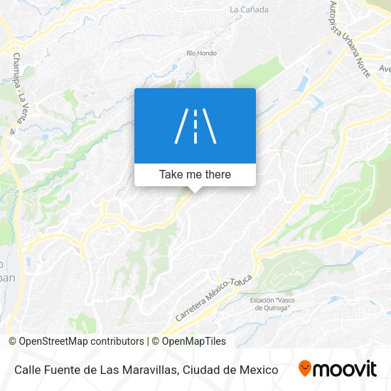 Calle Fuente de Las Maravillas map