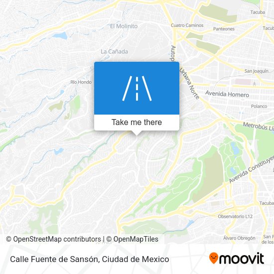 Calle Fuente de Sansón map