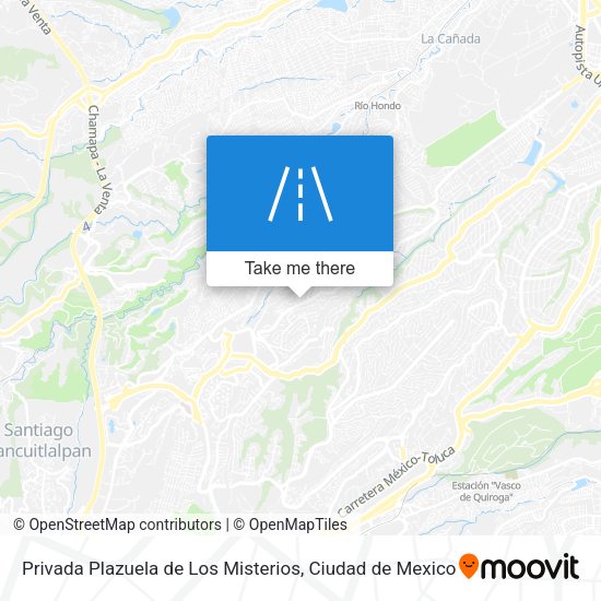 Privada Plazuela de Los Misterios map