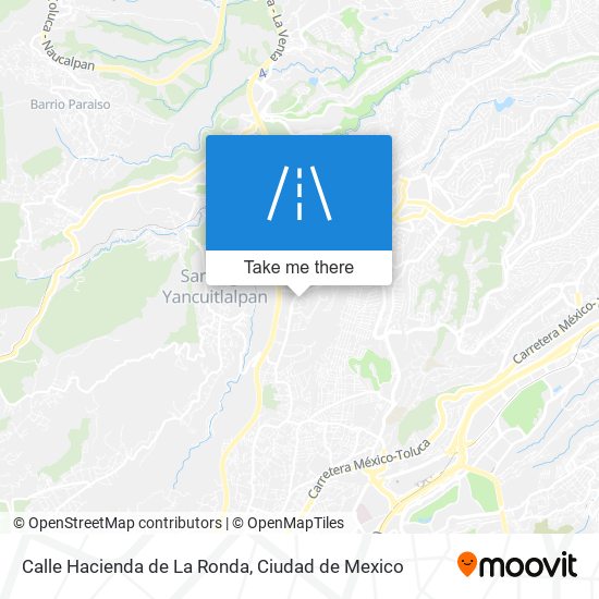 Calle Hacienda de La Ronda map