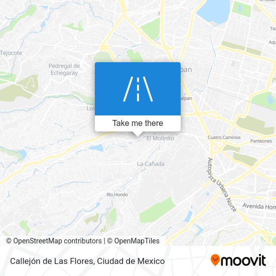 Callejón de Las Flores map