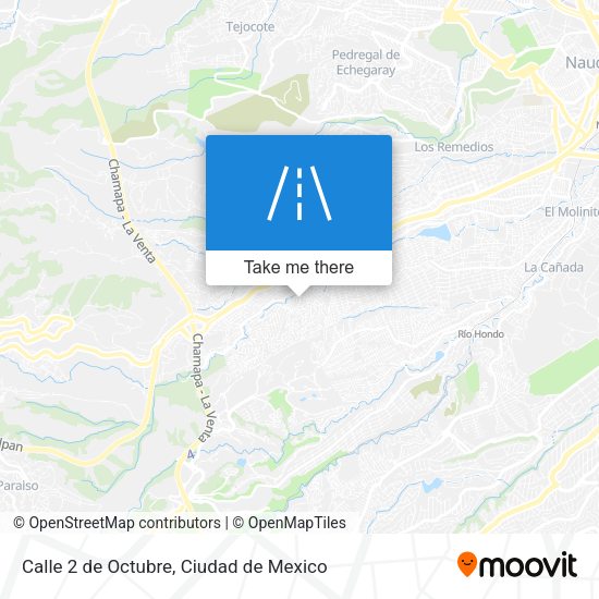 Mapa de Calle 2 de Octubre