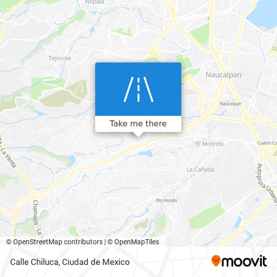Mapa de Calle Chiluca