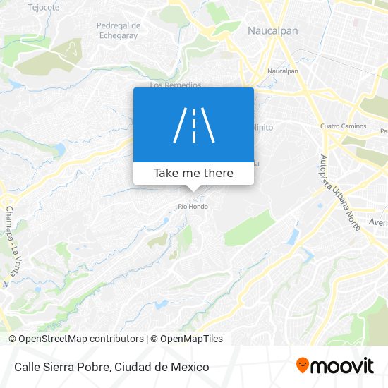 Mapa de Calle Sierra Pobre